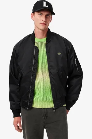 Lacoste Wodoodporna ocieplana kurtka bomberka