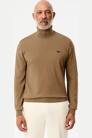 Lacoste Męski golf z wełny merino