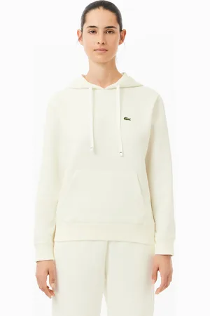 Lacoste Bluza z kapturem Double Face Piqué o luźnym kroju