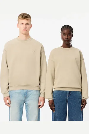 Lacoste Luźna bluza z efektem sprania