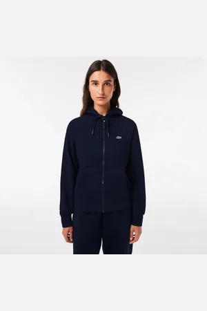 Lacoste Kadın Regular Fit Kapüşonlu Lacivert Sweatshirt