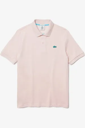 Lacoste L!Ve Unisex Relaxed Fit Pembe Polo