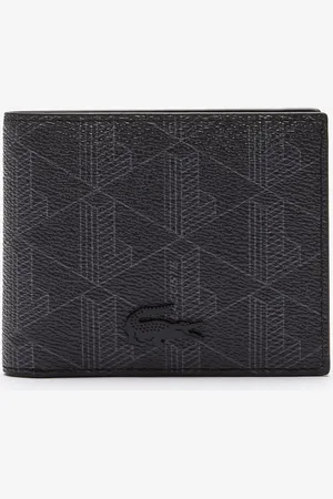 Lacoste Męski Mały Portfel Płócienny Z Monogramem The Blend
