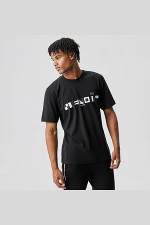 Lacoste Męski T-shirt z nadrukiem Relaxed Fit