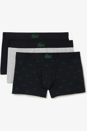 Lacoste 3-pak bokserek z nadrukiem krokodyla