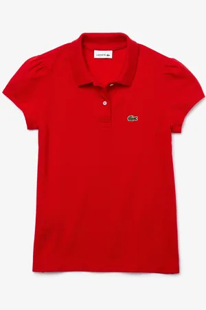 Lacoste Çocuk Kırmızı Polo
