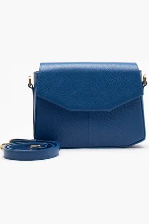 LAURELLA Niebieska Mała Torebka Crossbody Lucia