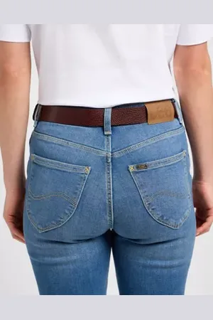 Lee Wide Leather Belt