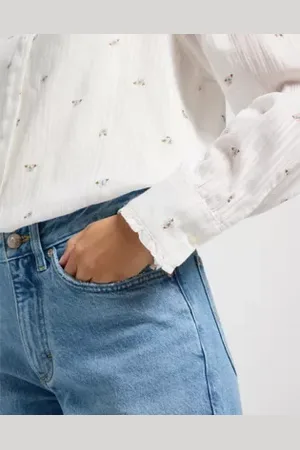 Lee Shirred Blouse