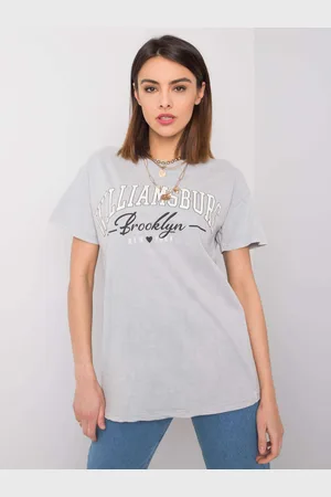 Lejdi T-shirt z nadrukiem