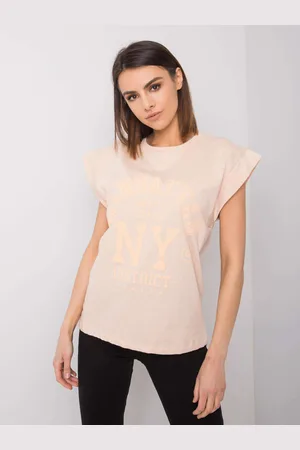 Lejdi T-shirt z nadrukiem