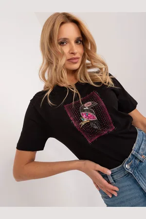 Lejdi T-shirt z aplikacją
