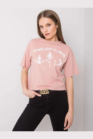 Lejdi T-shirt z nadrukiem
