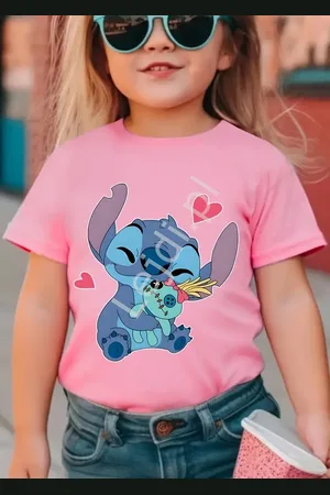 Lejdi Koszulka Stitch dla dziewzynki