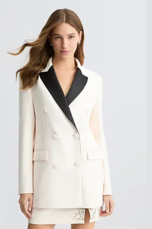Liu Jo Liu Jo White Double-breasted Jacket