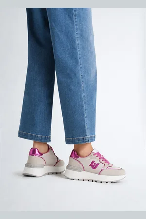 Liu Jo Liu Jo Platform Sneakers In Suede And Nylon