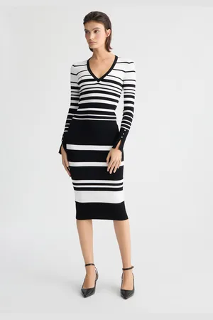 Liu Jo Liu Jo Striped Knit Dress