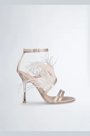 Liu Jo Liu Jo Elegant Sandals With Feathers