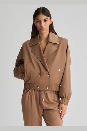 Liu Jo Liu Jo Brown Double-breasted Jacket