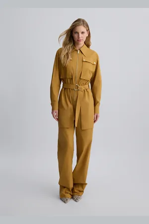 Liu Jo Liu Jo Mustard Yellow Worker Jumpsuit