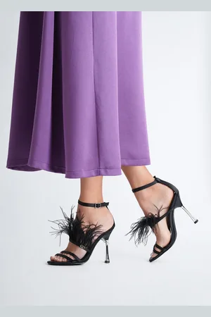 Liu Jo Liu Jo Elegant Sandals With Feathers
