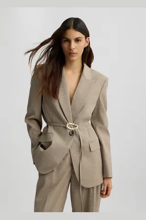 Liu Jo Liu Jo Beige Jacket With Belt