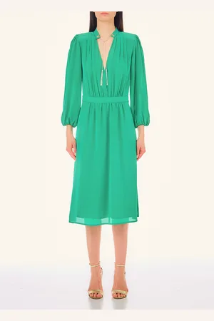 Liu Jo Liu Jo Green Silk Dress