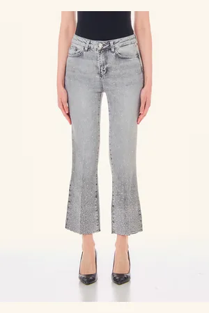 Liu Jo Liu Jo Cropped Bootcut Jeans