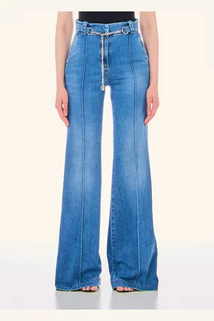 Liu Jo Liu Jo Flared Jeans With Jewel Chain