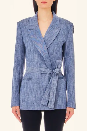 Liu Jo Liu Jo Denim Blazer With Belt