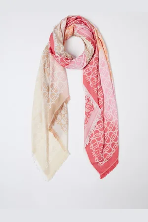 Liu Jo Liu Jo Monogram-pattern Jacquard Foulard