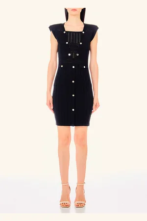 Liu Jo Liu Jo Knit Dress With Buttons
