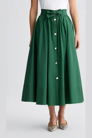 Liu Jo Liu Jo Green Midi Skirt