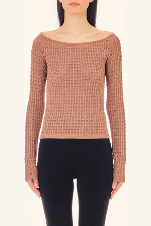Liu Jo Liu Jo Knit Top With Lace