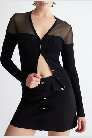 Liu Jo Liu Jo Cardigan With Mesh Insert