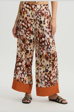 Liu Jo Liu Jo Printed Satin Trousers