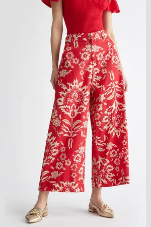 Liu Jo Liu Jo Printed Cotton Trousers