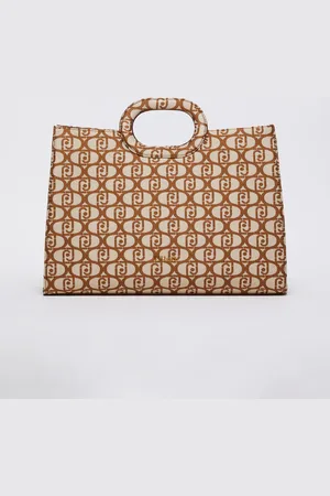 Liu Jo Liu Jo Jacquard Shopping Bag With Logo