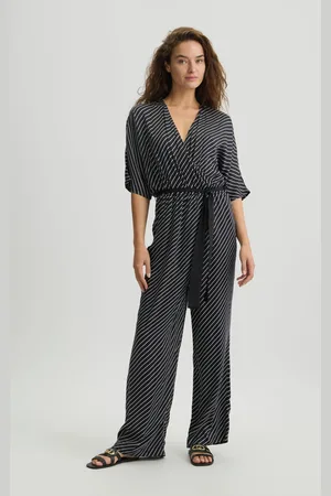 Liu Jo Liu Jo Striped Jumpsuit