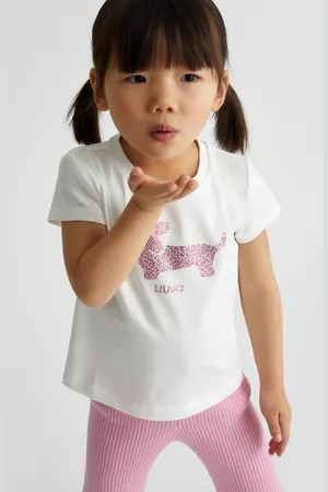 Liu Jo Liu Jo Cotton T-shirt With Rhinestones