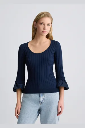 Liu Jo Liu Jo Jumper With Flounced Sleeves