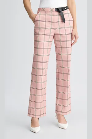 Liu Jo Liu Jo Flared Check Trousers