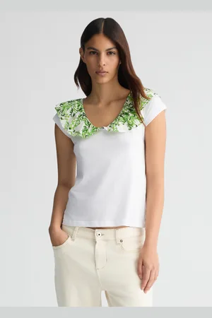 Liu Jo Liu Jo T-shirt With Printed Ruching