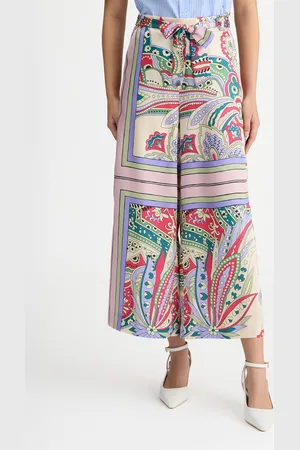 Liu Jo Liu Jo Printed Satin Trousers