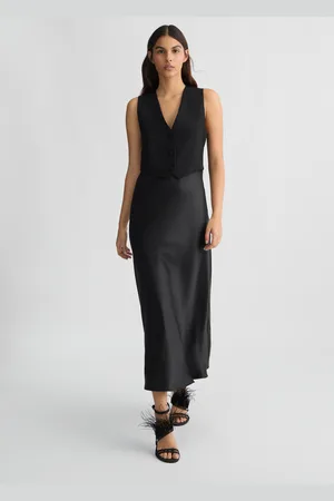 Liu Jo Liu Jo Long Dress With Waistcoat