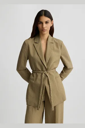 Liu Jo Liu Jo Striped Blazer With Belt