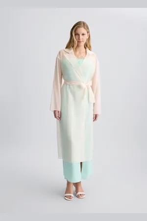 Liu Jo Liu Jo White Organza Trench Coat