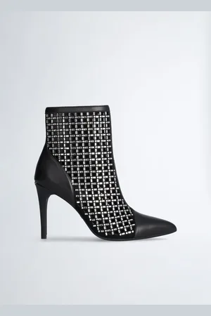 Liu Jo Liu Jo Openwork Ankle Boots With Heel