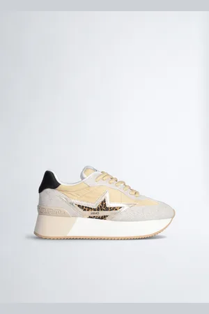 Liu Jo Liu Jo Platform Sneakers With Animal-print Star
