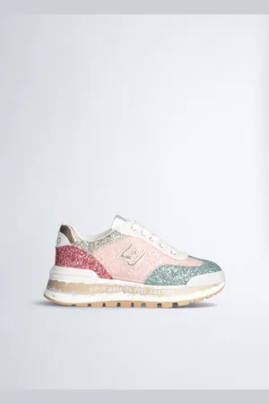 Liu Jo Liu Jo Platform Sneakers With Full Glitter
